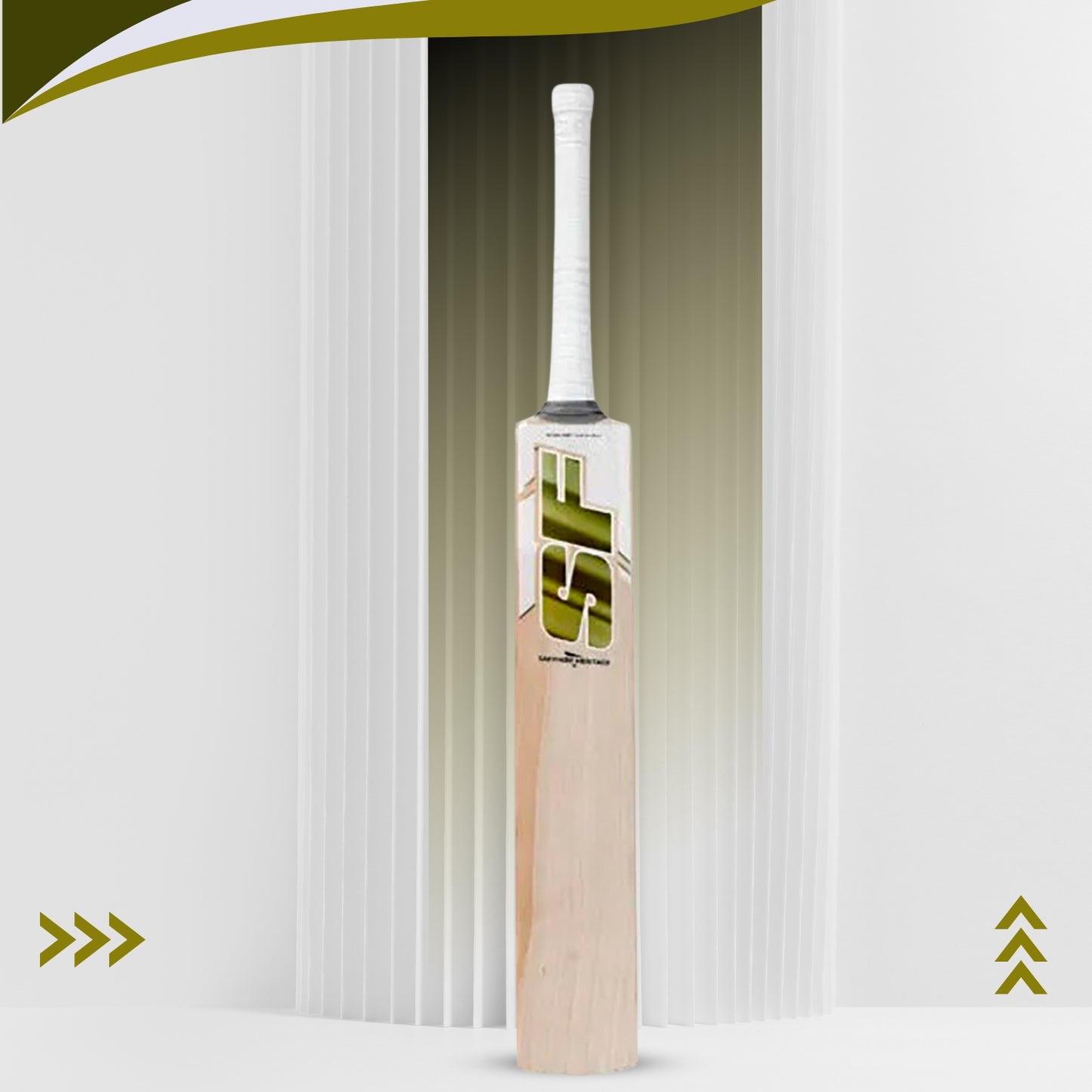 SF Sapphire Heritage English Willow Cricket Bat – Premium Grade English Willow Bat for Leather Ball Cricket and Professional Matches - Best Price online Prokicksports.com