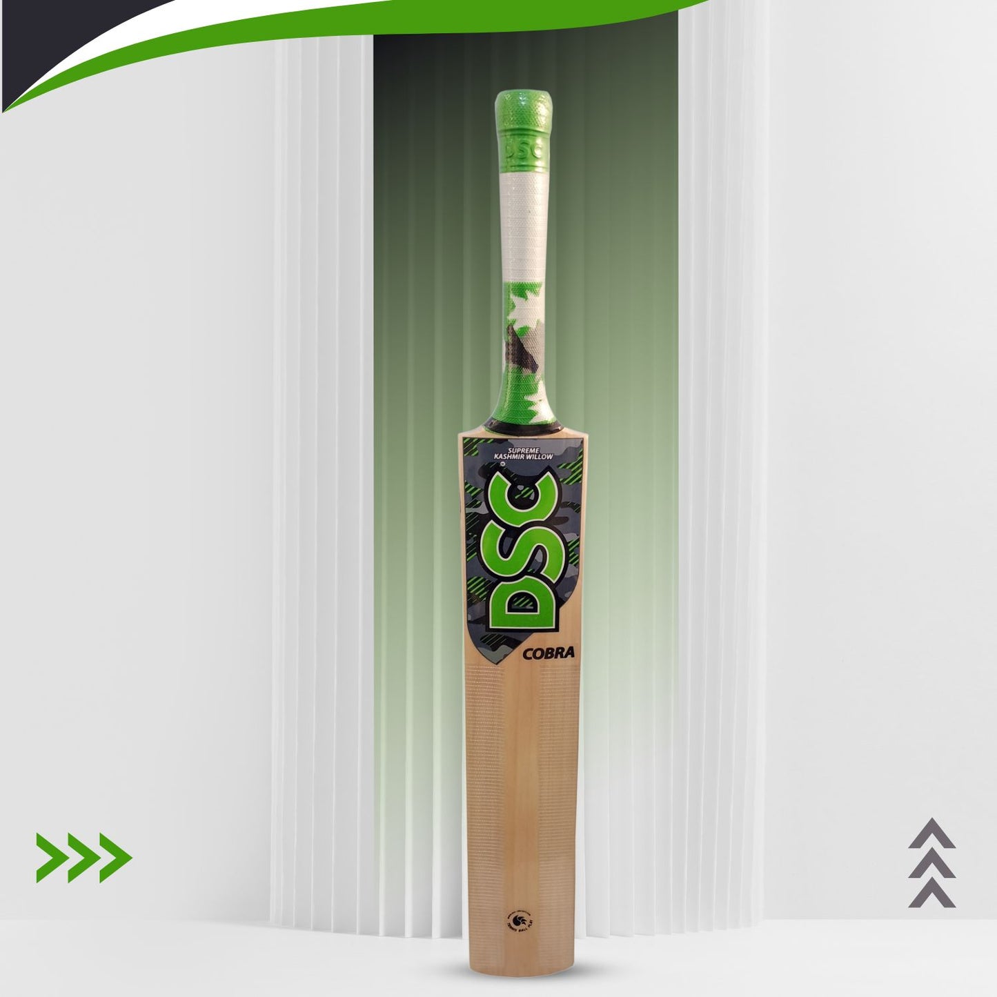 DSC Cobra Kashmir Willow Tennis Cricket Bat - Best Price online Prokicksports.com