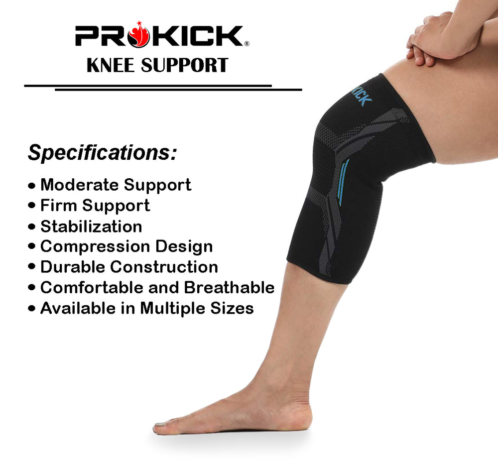 Prokick Powerflex Compression Knee Support - Best Price online Prokicksports.com