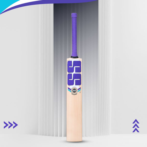 SS Champion English Willow Cricket Bat - SH (Short Handle) for Superior Performance