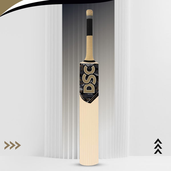 DSC County Super Kashmir Willow Cricket Bat | Short Handle | Size - Mens | Powerful & Durable Bat for All-Round Performance