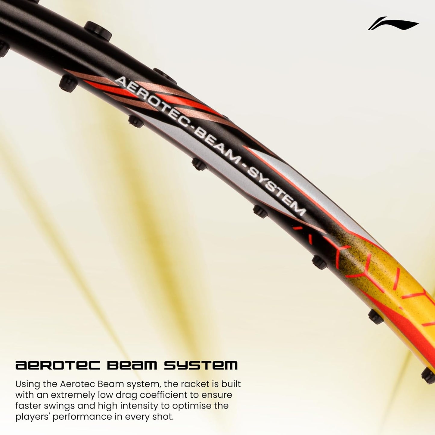 Li-Ning G-Force 5800 Superlite Badminton Racket | Ultra-Light 5U6 | Unstrung Racquet for Precision & Power