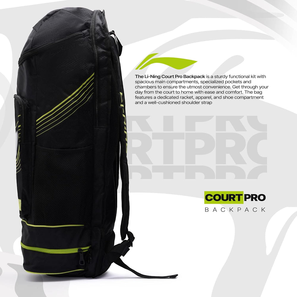 Li-Ning ABSS321 Court Pro Long Badminton Backpack, Red - Best Price online Prokicksports.com