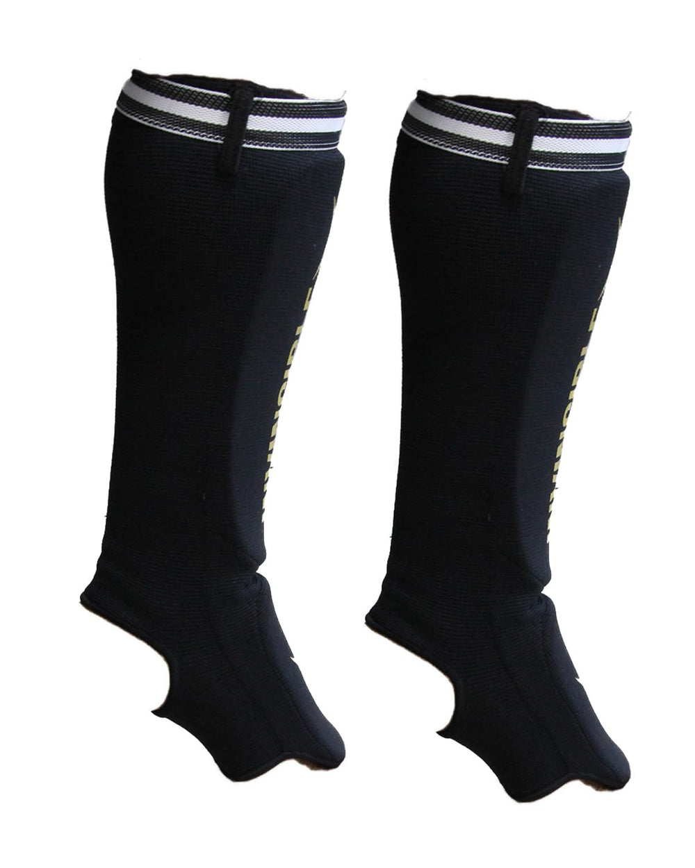 Invincible Muay Thai Padded Shin Guards | Four-Way Compression & High-Impact Foam Padding - Best Price online Prokicksports.com