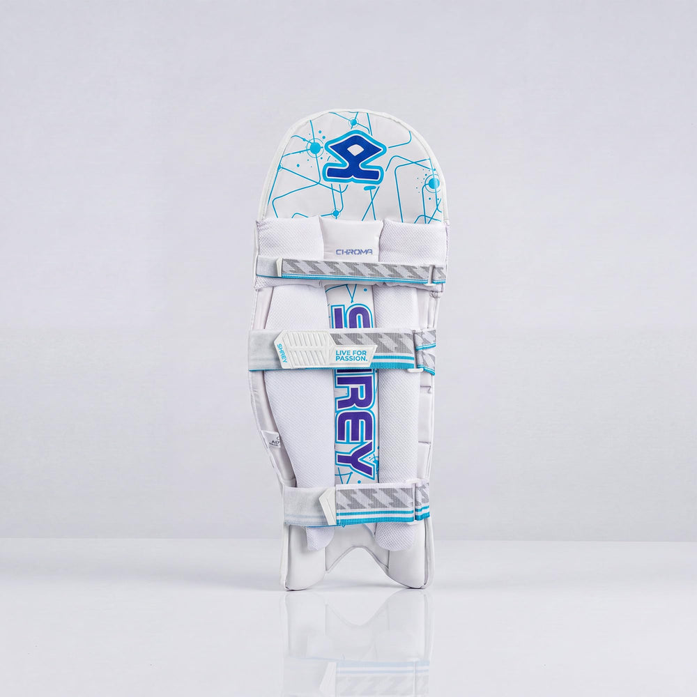 Shrey Chroma Cricket Batting Pads Full Size Leg Guard for Men | Men's, Right