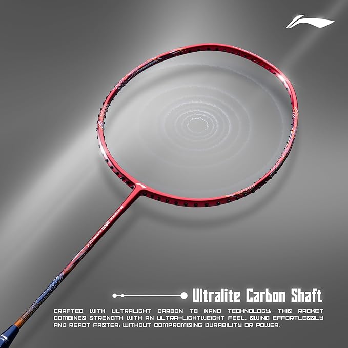 Li-Ning G-Force 3900 Superlite II Carbon-Fiber Strung Badminton Racquet – Lightweight Professional Racket with Free Full Cover - Best Price online Prokicksports.com