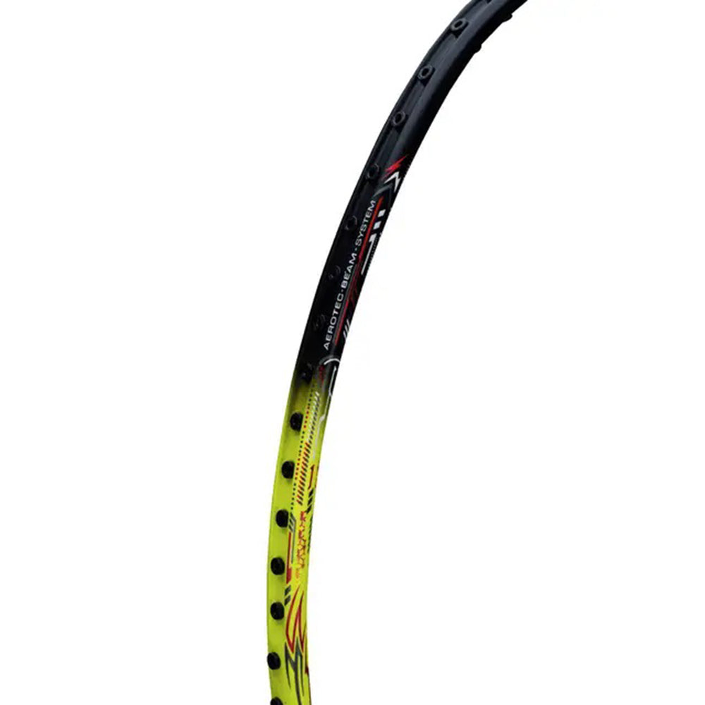 Li-Ning G-Force 3800 Superlite II Carbon-Fiber Pre-strung Badminton Racquet | Lightweight Racket with Free Full Cover for Power and Precision