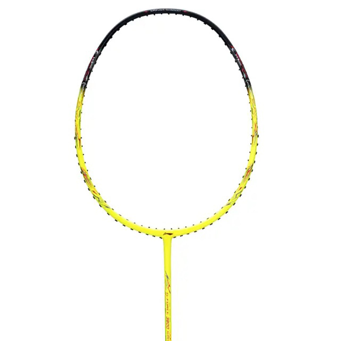 Li-Ning G-Force 3800 Superlite II Carbon-Fiber Pre-strung Badminton Racquet | Lightweight Racket with Free Full Cover for Power and Precision
