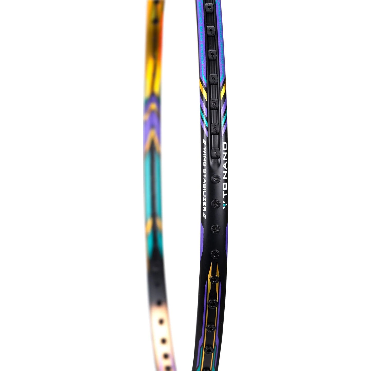 Li-Ning Aeronaut 9000I Unstrung Badminton Racquet, G6 - Black/Gold/Purple - Best Price online Prokicksports.com
