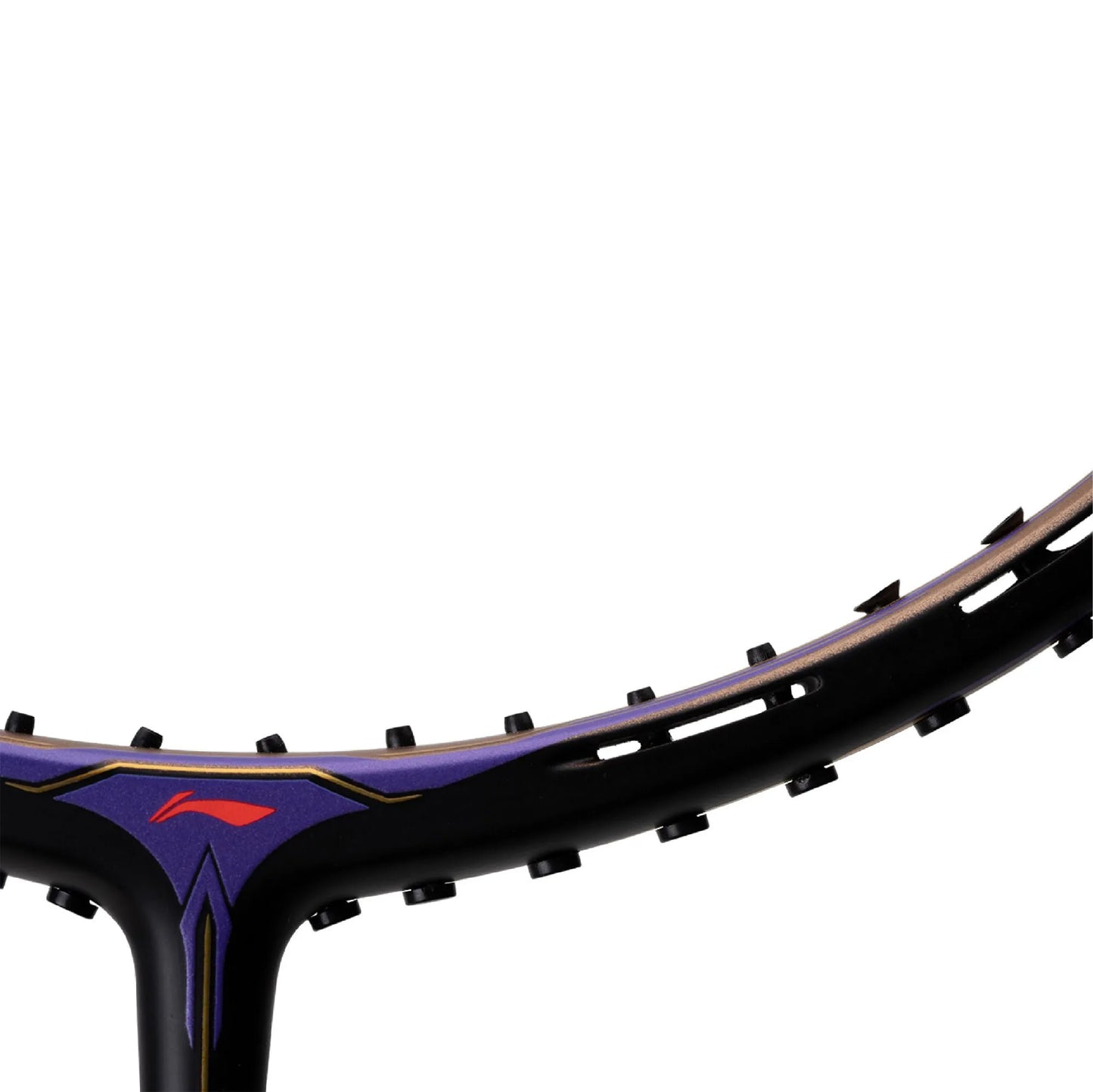 Li-Ning Aeronaut 9000I Unstrung Badminton Racquet, G6 - Black/Gold/Purple - Best Price online Prokicksports.com