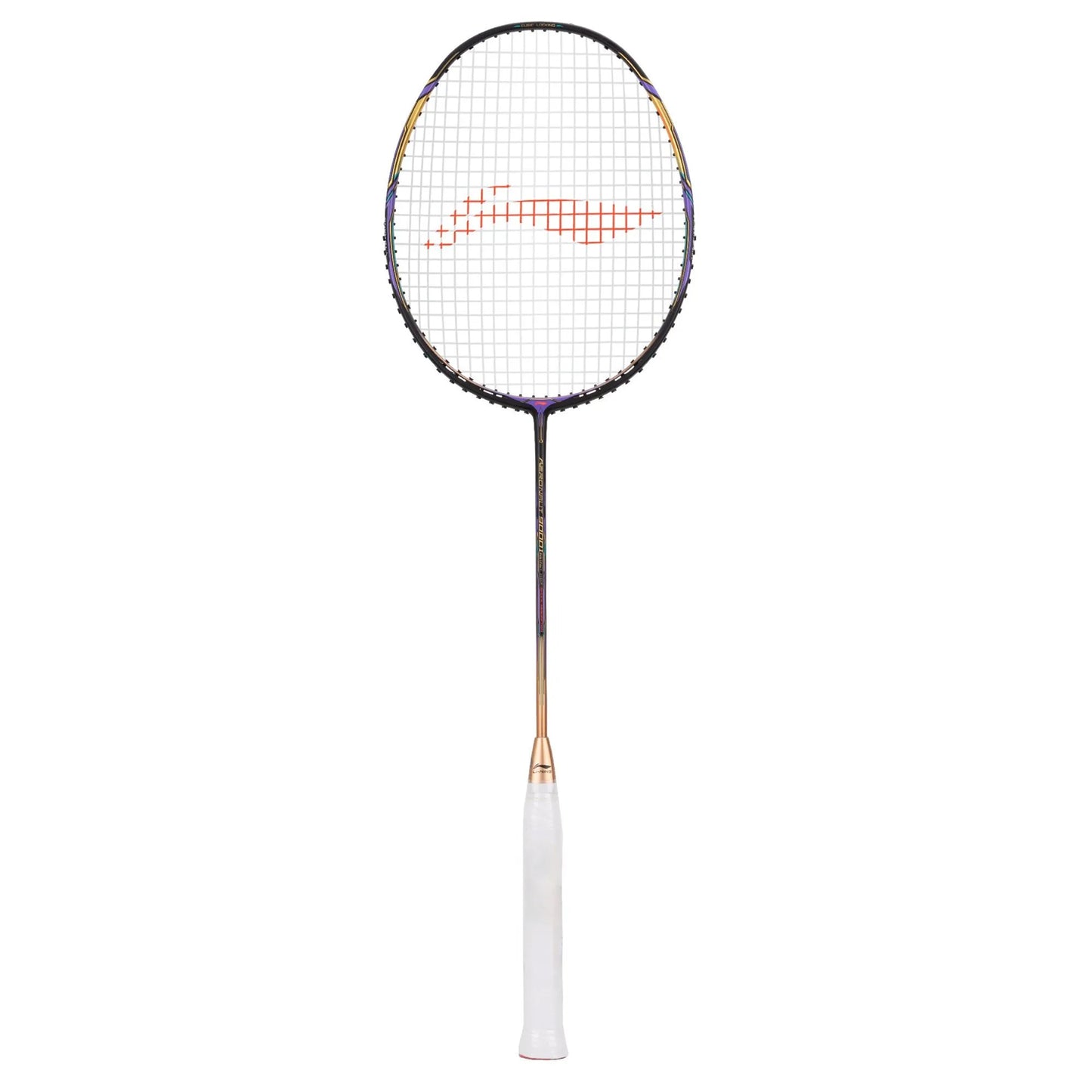 Li-Ning Aeronaut 9000I Unstrung Badminton Racquet, G6 - Black/Gold/Purple - Best Price online Prokicksports.com