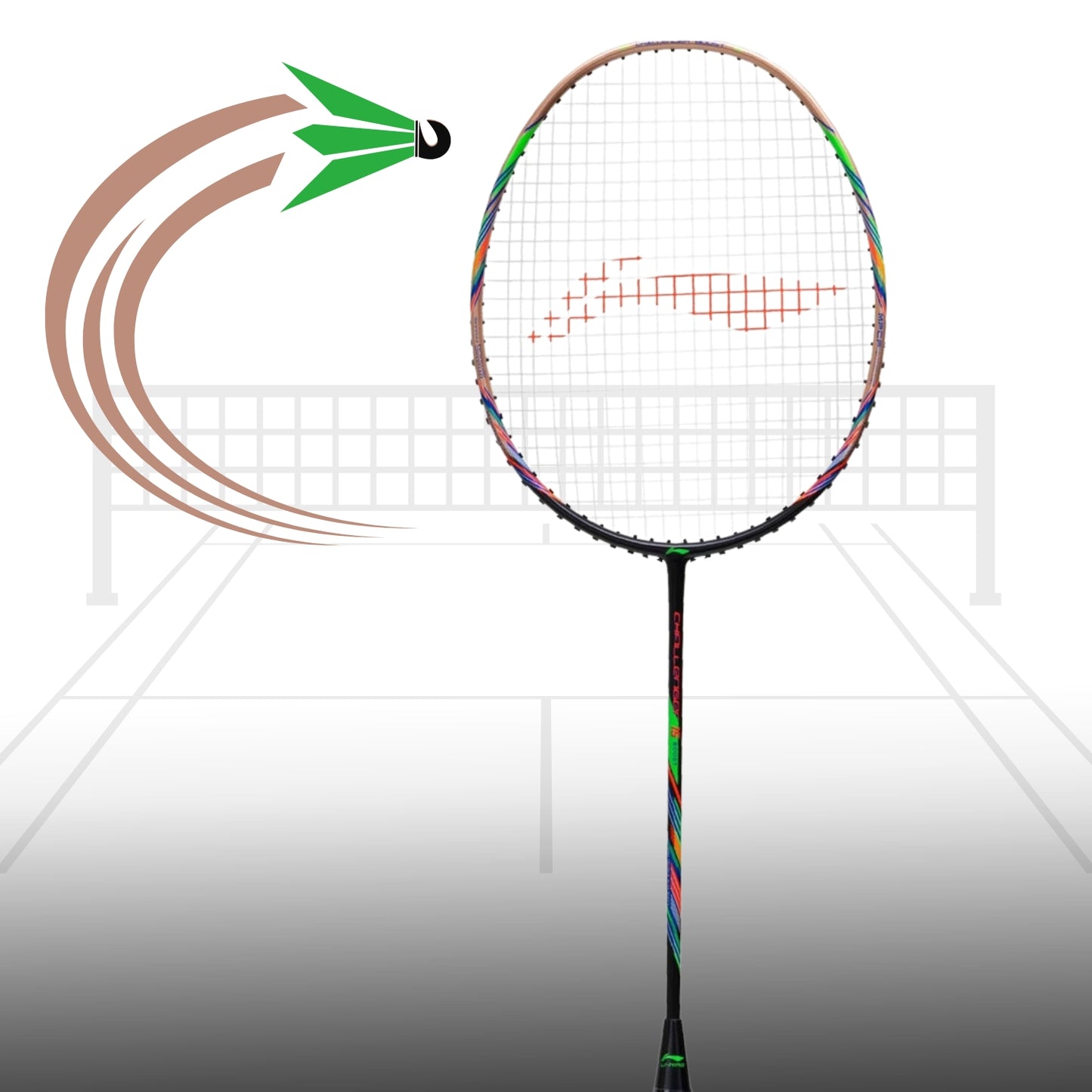Li-Ning Challenger 15 Boost Strung Badminton Racquet - Best Price online Prokicksports.com