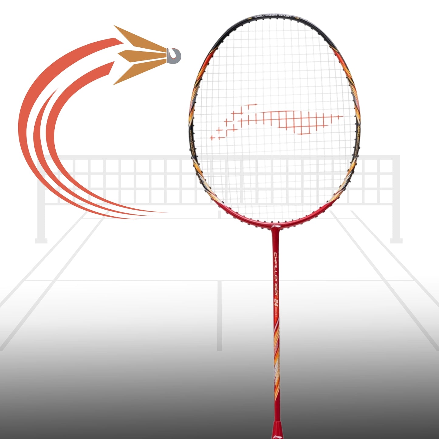 Li-Ning Challenger 24 Boost Strung Badminton Racquet - Best Price online Prokicksports.com