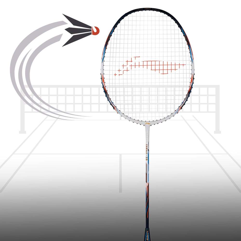 Li-Ning Combat Z8 Strung Badminton Racquet, 84g - Best Price online Prokicksports.com