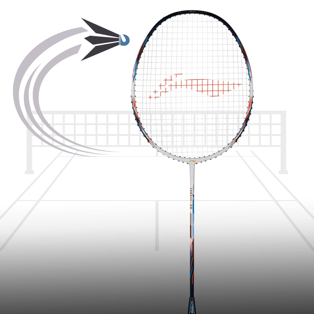 Li-Ning Combat Z8 Strung Badminton Racquet, 84g - Best Price online Prokicksports.com