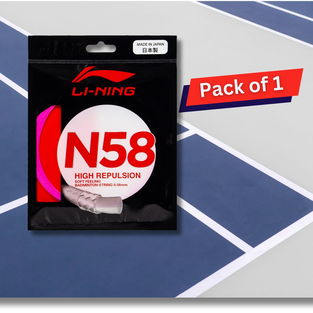 Li-Ning N58 Badminton String (0.58mm) - Best Price online Prokicksports.com