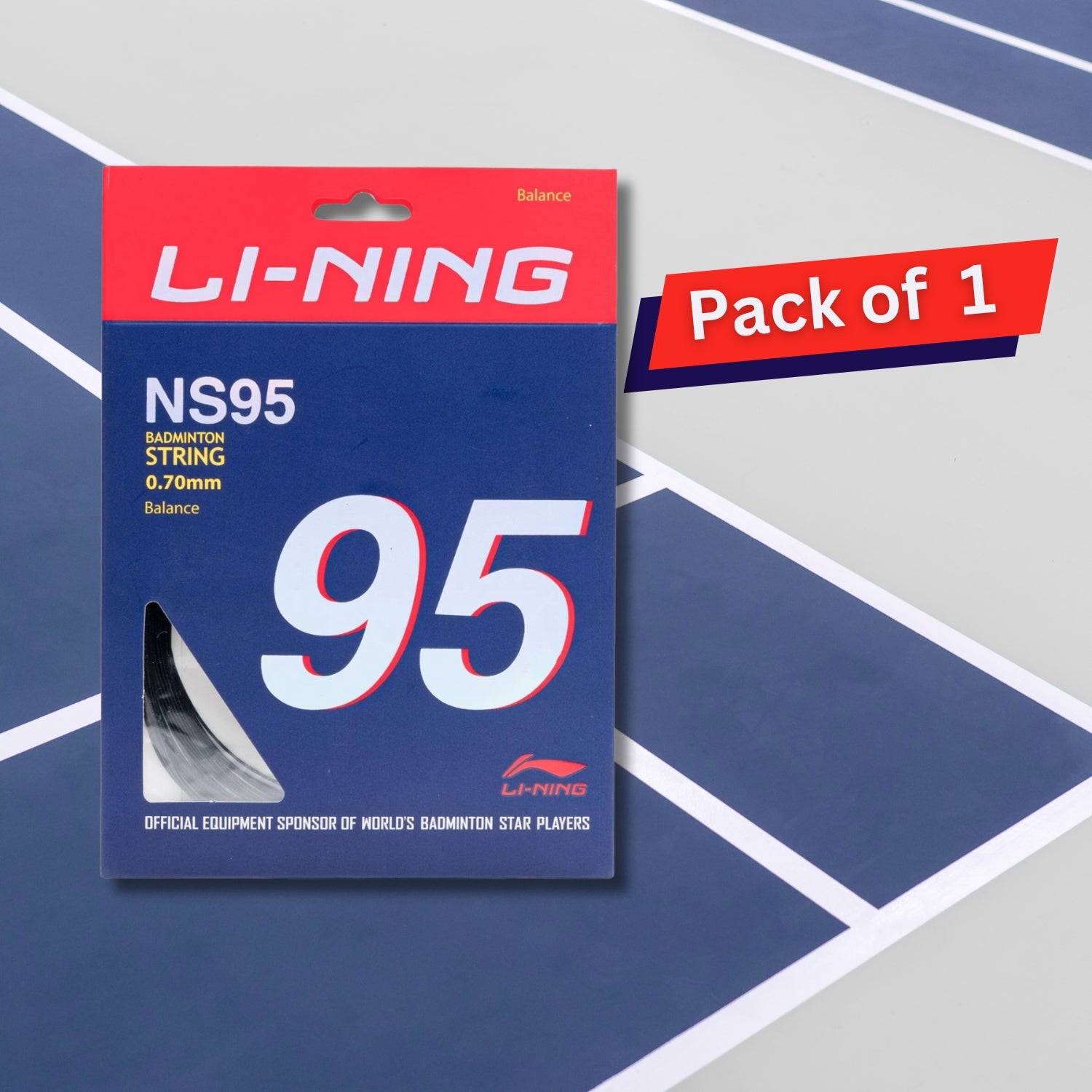 Li-Ning NS95 Badminton String (0.70mm) - Best Price online Prokicksports.com