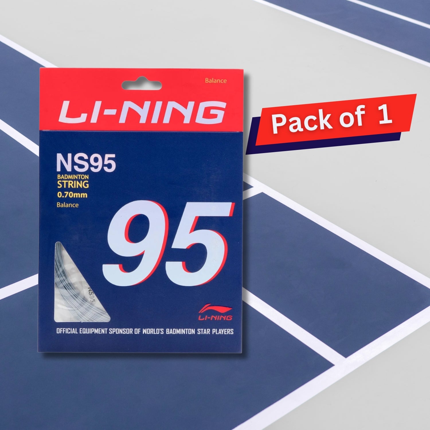 Li-Ning NS95 Badminton String (0.70mm) - Best Price online Prokicksports.com