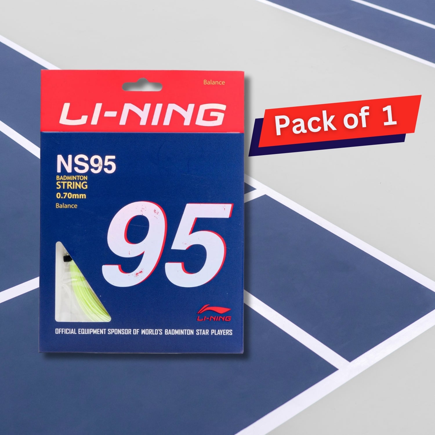Li-Ning NS95 Badminton String (0.70mm) - Best Price online Prokicksports.com