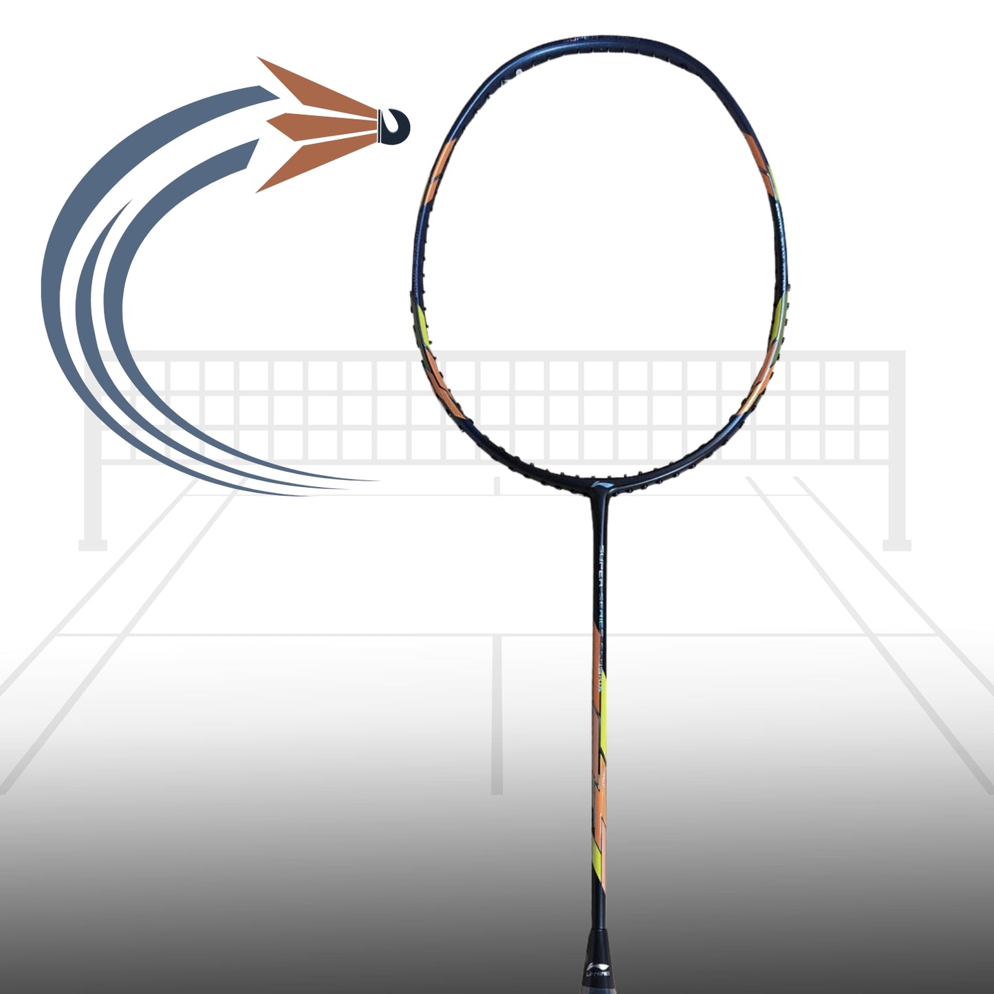 Li-Ning Super Series SS99PLUS Strung Badminton Racquet - Best Price online Prokicksports.com