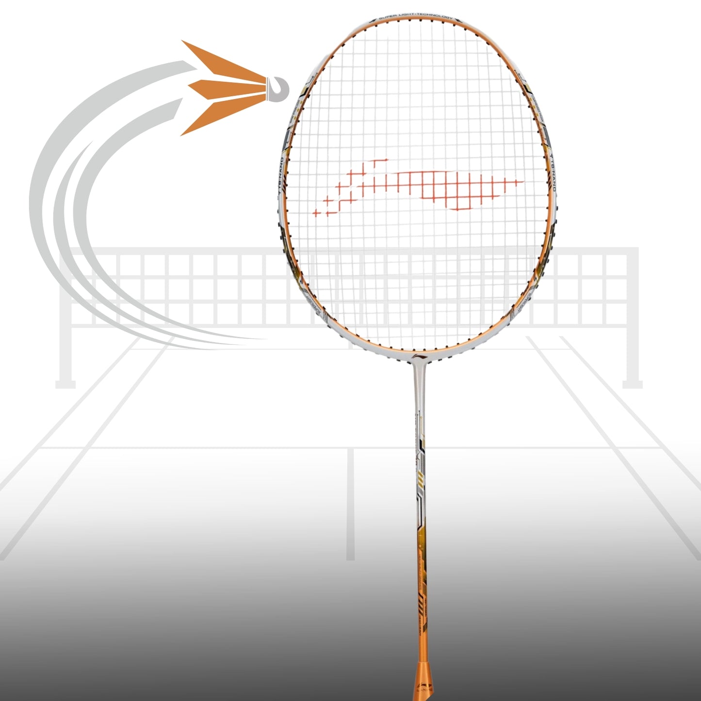 Li-Ning Air-Force 78 G3 Carbon Fibre Strung Badminton Racquet - Best Price online Prokicksports.com