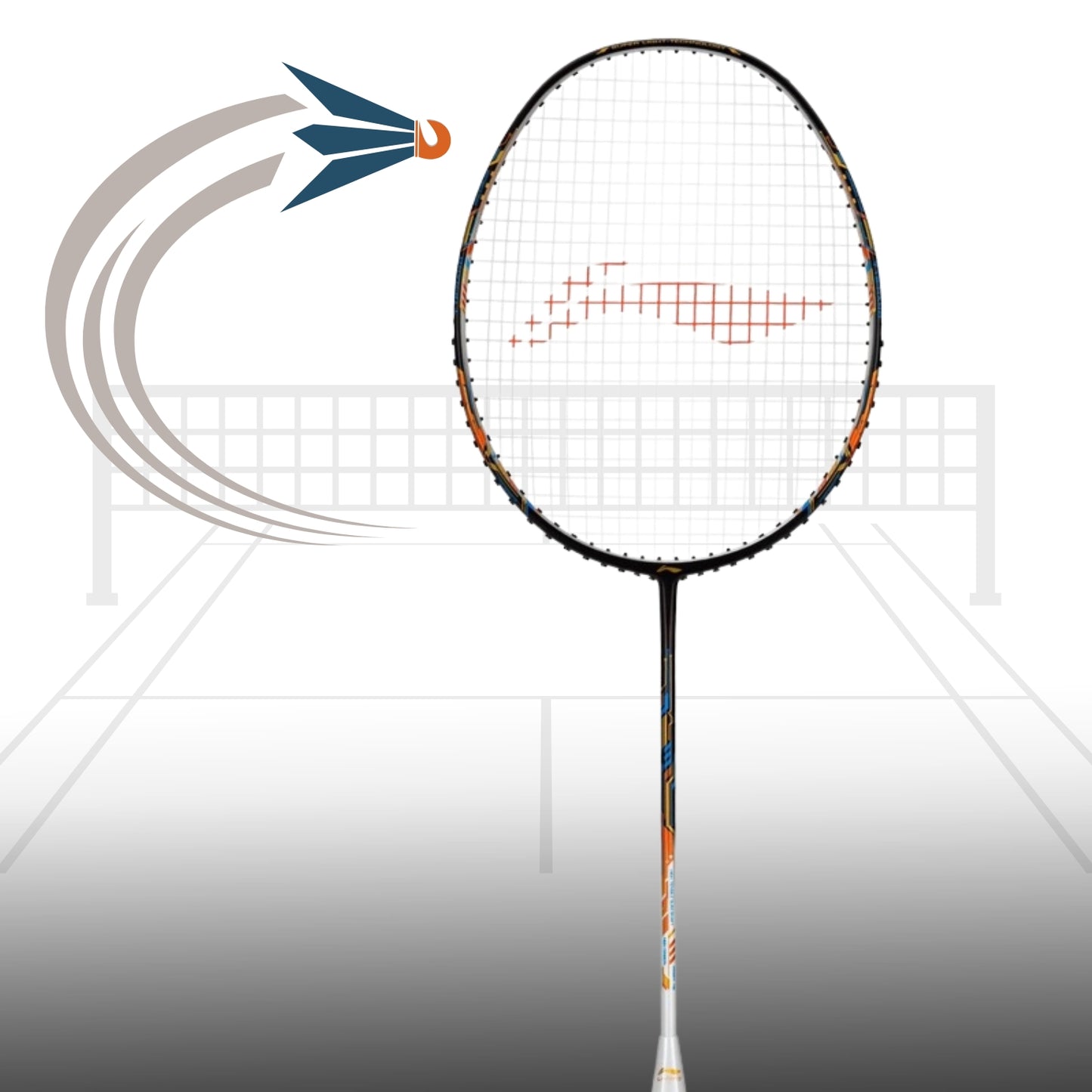Li-Ning Air-Force 78 G3 Carbon Fibre Strung Badminton Racquet - Best Price online Prokicksports.com
