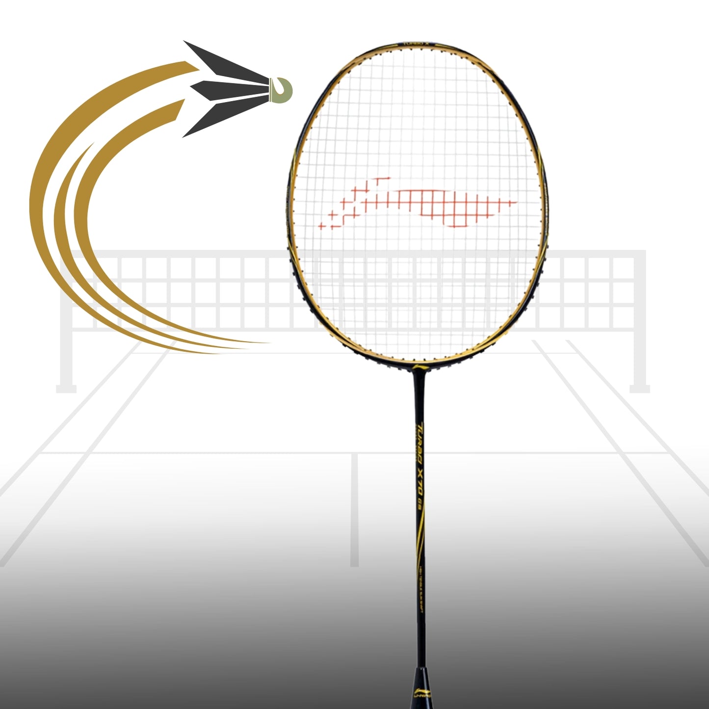 Li-Ning Turbo X70 G5 Power Series Badminton Racquet - Best Price online Prokicksports.com