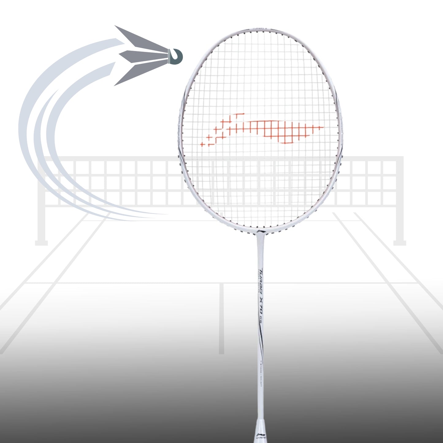 Li-Ning Turbo X70 G5 Power Series Badminton Racquet - Best Price online Prokicksports.com