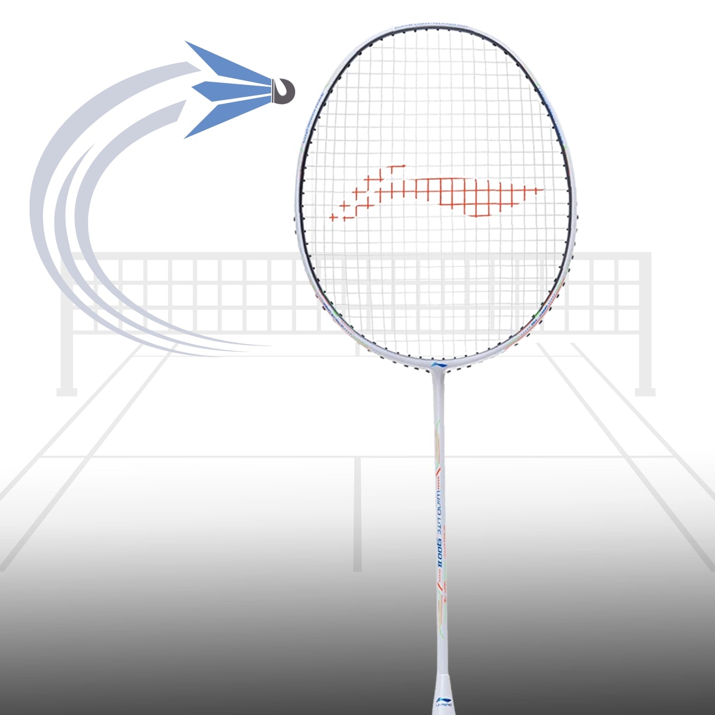 Li-Ning Wind Lite 900 II Badminton Racket - Best Price online Prokicksports.com