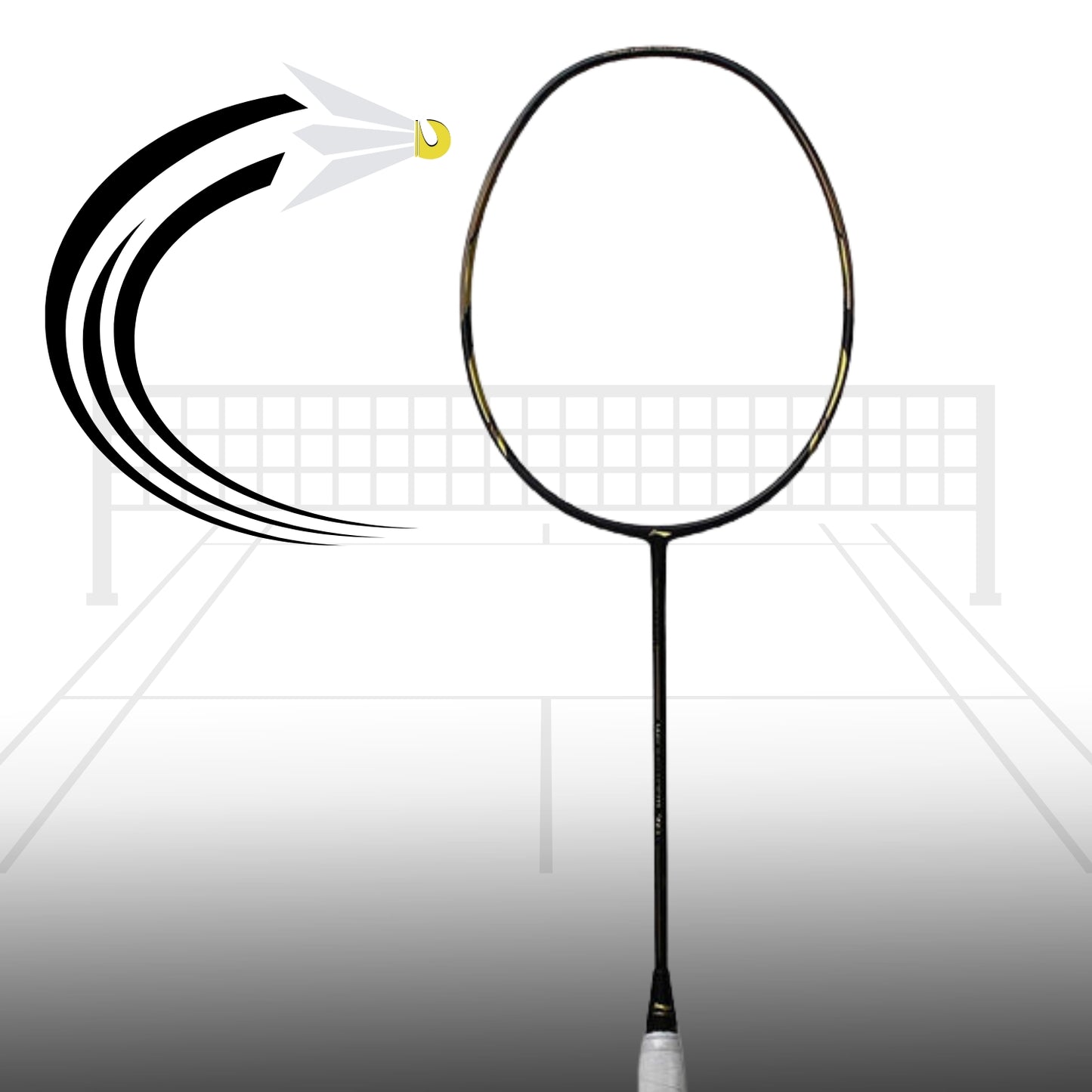 Li-Ning Windstorm 78 Plus Badminton Racquet - Best Price online Prokicksports.com