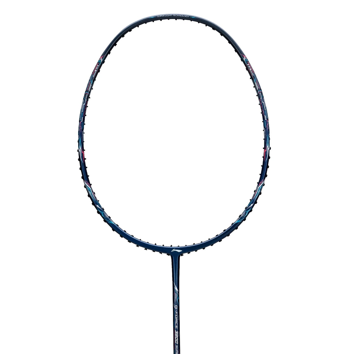 Li-Ning G-Force 3800 Superlite II Carbon-Fiber Pre-strung Badminton Racquet | Lightweight Racket with Free Full Cover for Power and Precision