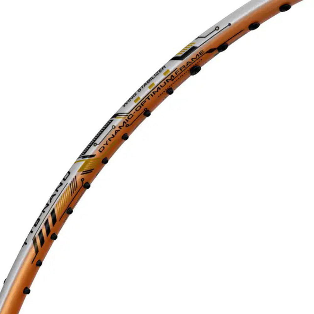 Li-Ning Air-Force 78 G3 Unstrung Badminton Racket | Lightweight 78 Grams | G6 Grip | White/Light Orange/Black | Professional Attacking Racket - Best Price online Prokicksports.com