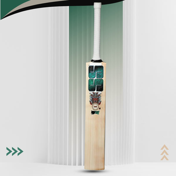 SS Devils Green English Willow Cricket Bat SH | Explosive Power with Thick Edges & Massive Sweet Spot | Professional Cricket Bat