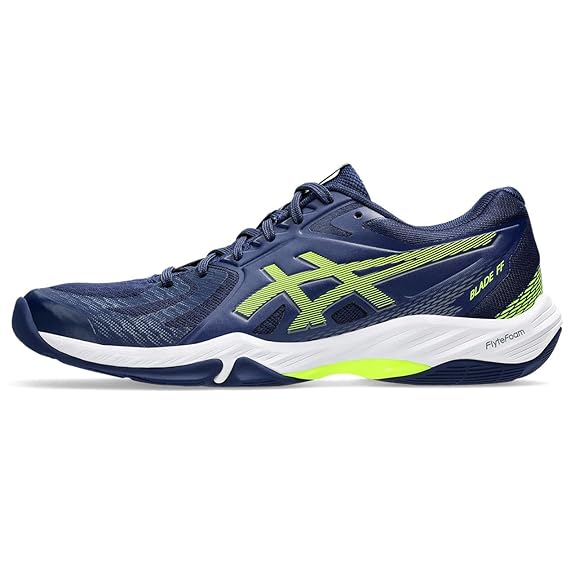 ASICS Blade FF Men’s Badminton Shoes | Lightweight FlyteFoam Cushioning Indoor Court Shoes with Non-Marking Outsole - Best Price online Prokicksports.com