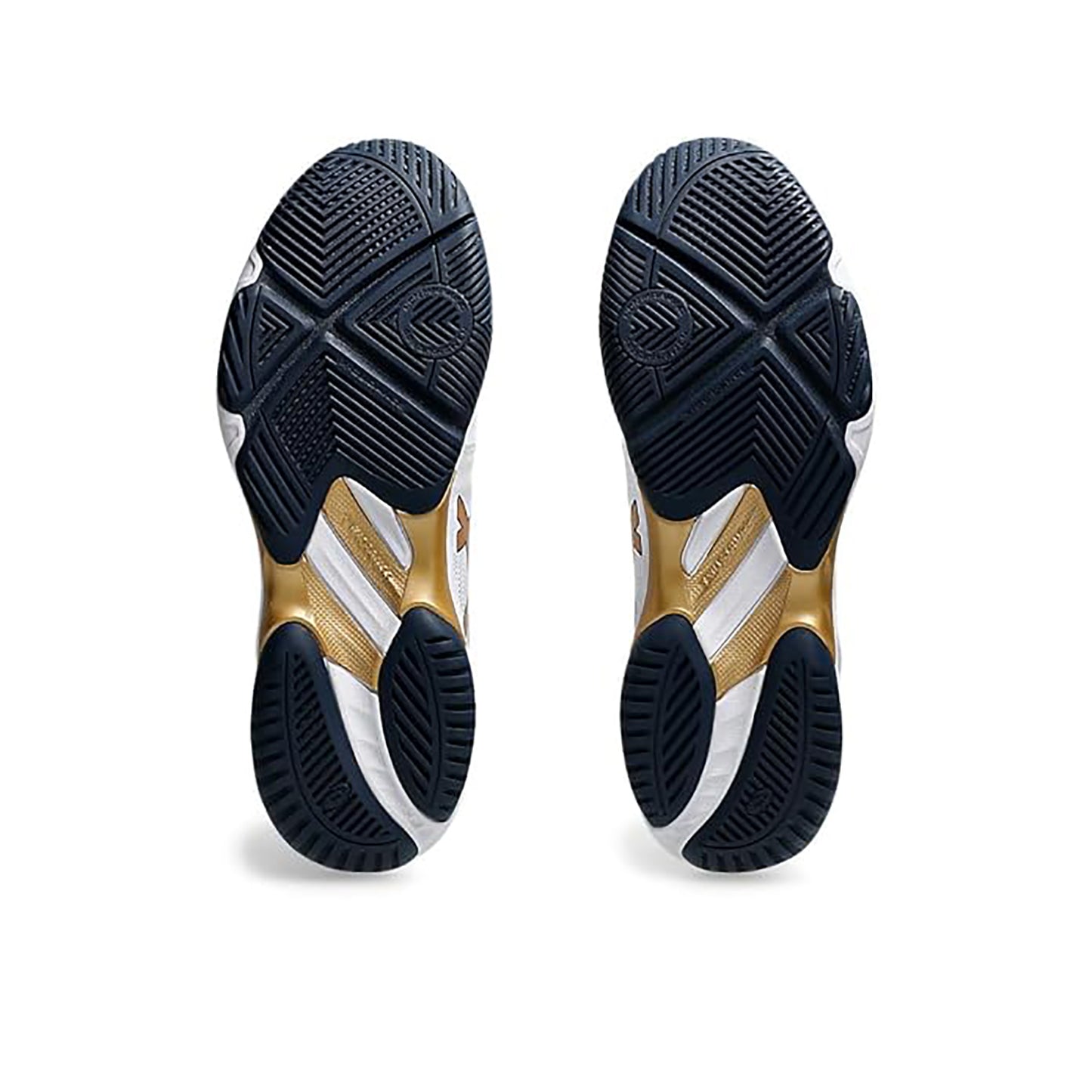 ASICS Netburner Ballistic FF3 Men's Indoor Court Shoes | White/Pure Gold | Lightweight Volleyball & Badminton Shoes with GEL Cushioning | Superior Grip & Stability for Fast Movements - Best Price online Prokicksports.com