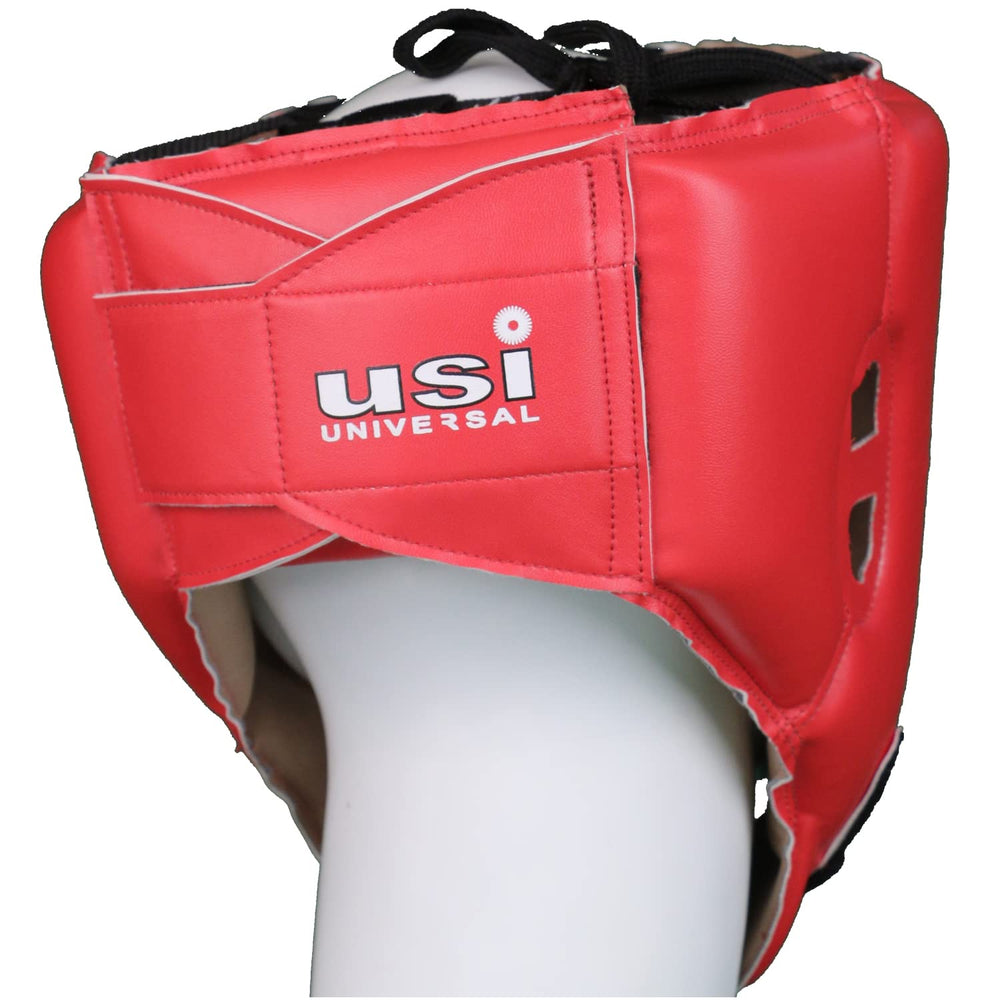 USI Universal 615DP Boxing Headguard | Lightweight Handcrafted Padding & Laced Top Closure - Best Price online Prokicksports.com
