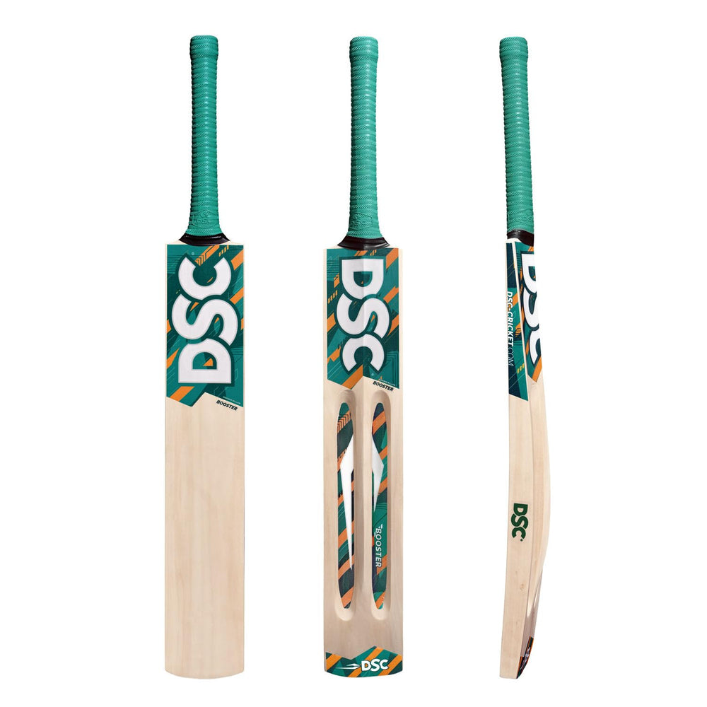 DSC Wildfire Booster Kashmir Willow Tennis Cricket Bat (Short Handle) – Dual-Scoop Lightweight Kashmir Willow Bat for Tennis Ball Cricket - Best Price online Prokicksports.com