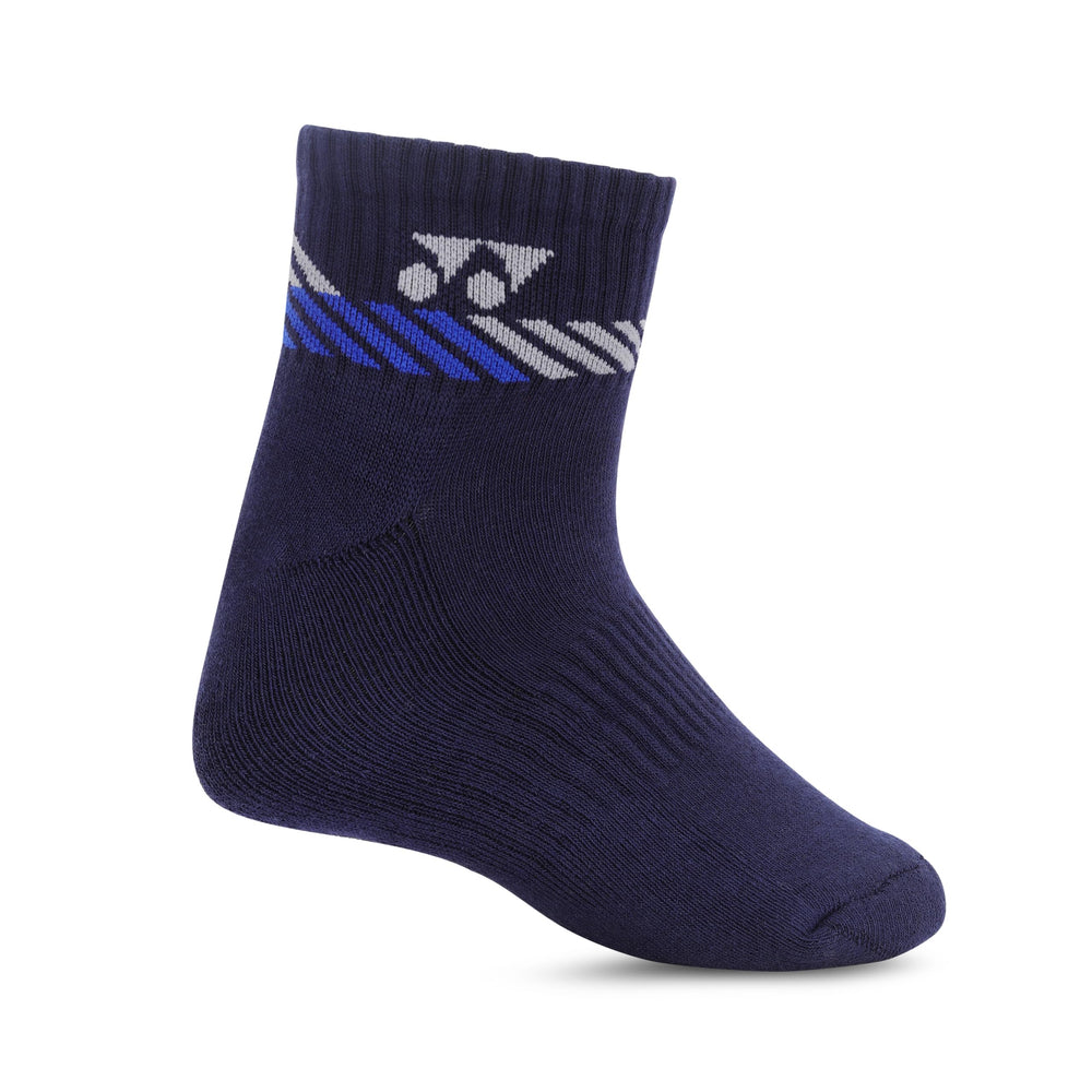 Yonex 2569JR TruDry Cushion Support Junior Sports Socks (1 Pair) | Breathable Moisture-Wicking Cotton Performance Socks for Kids - Best Price online Prokicksports.com