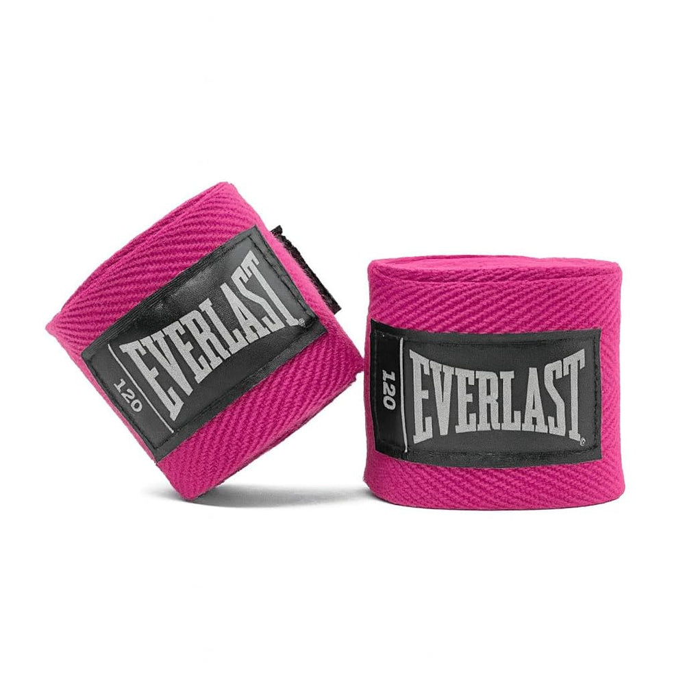 Everlast Core 120 In Handwraps | Breathable Poly-Cotton Boxing Wraps with Thumb Strap | White - Best Price online Prokicksports.com