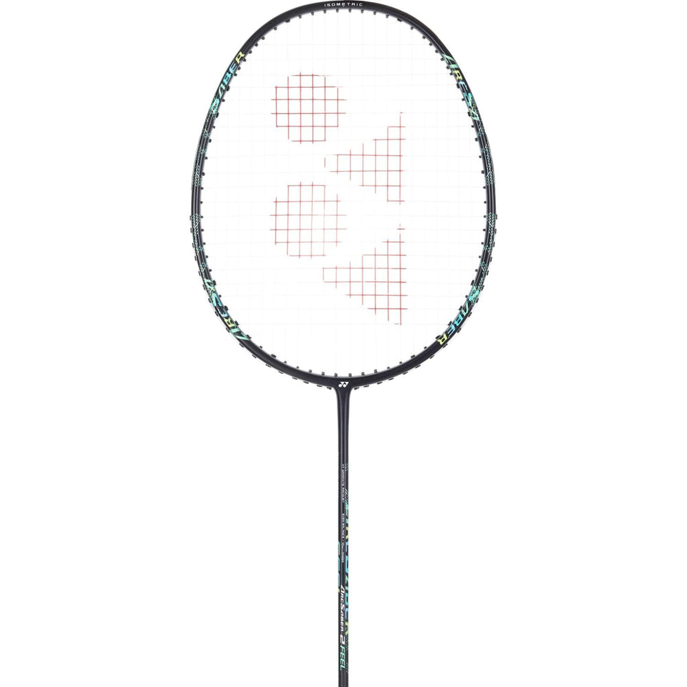 Yonex Arcsaber 2 Feel Pre-Strung Badminton Racquet | 4U (80-84g) G5 | All-Round Playability (Black/Green) - Best Price online Prokicksports.com