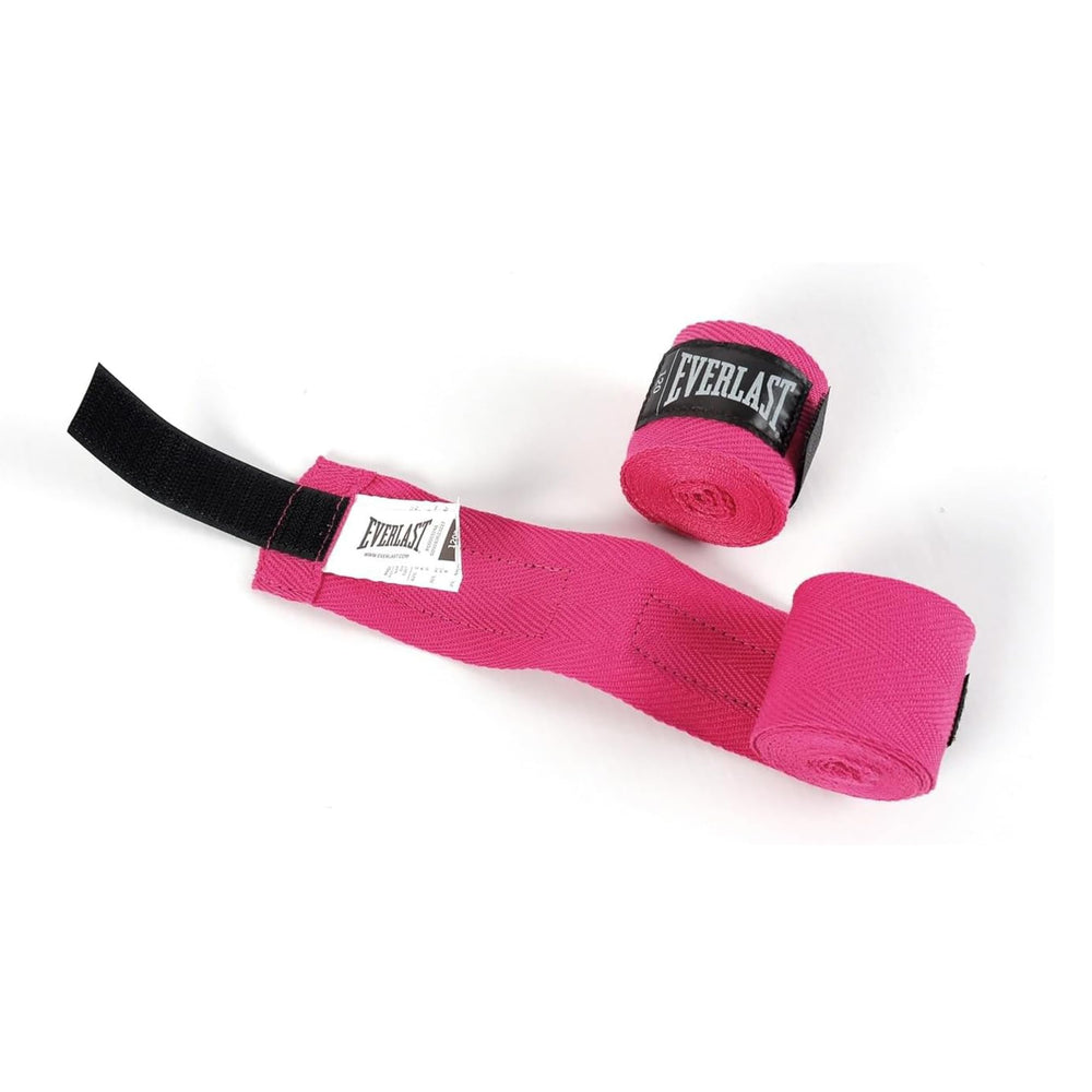 Everlast Core 120 In Handwraps | Breathable Poly-Cotton Boxing Wraps with Thumb Strap | White - Best Price online Prokicksports.com