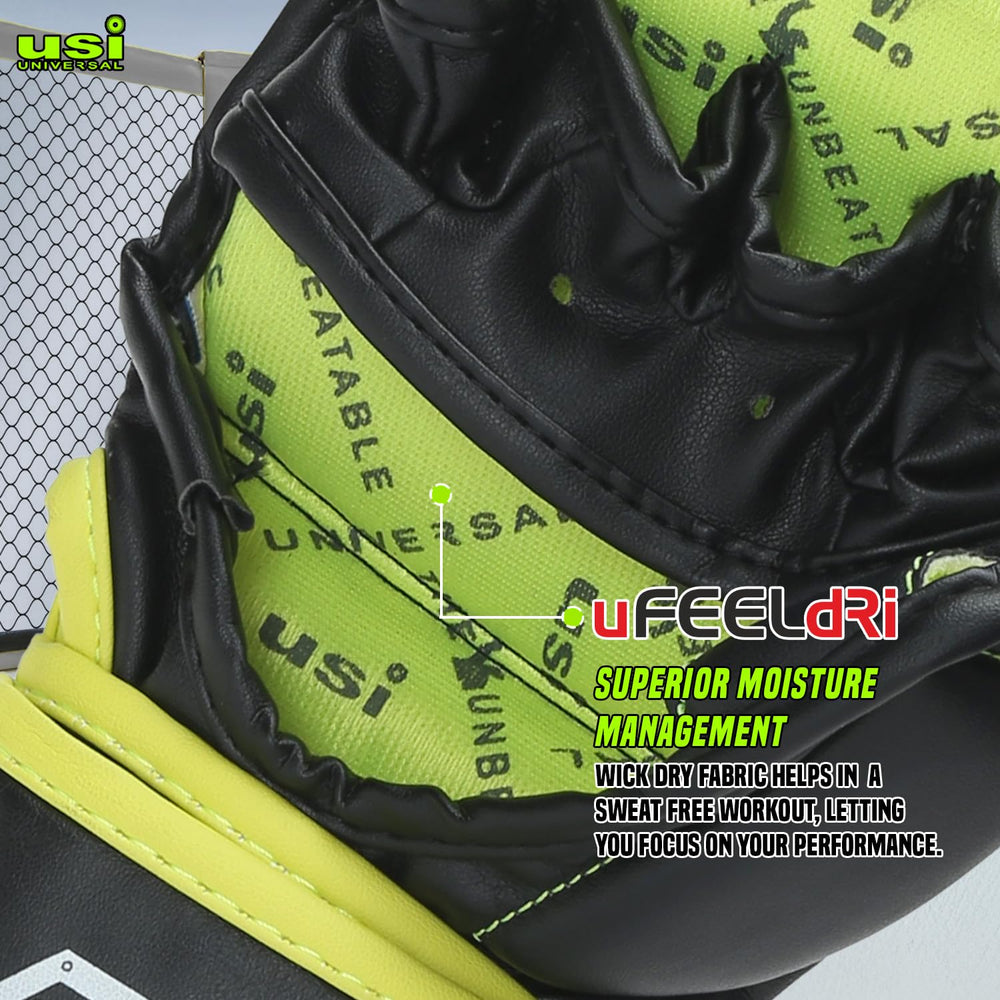 USI Universal 618F Strike Boxing Training MMA Gloves | Shock-Absorbing Handcrafted Foam & Heavy-Duty PU - Best Price online Prokicksports.com
