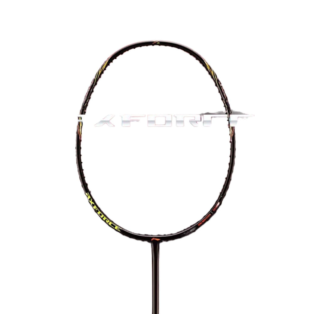 Li-Ning Axforce Warrior Badminton Racquet Unstrung& – Lightweight Carbon Fibre Attacking Racquet with Head-Heavy Balance