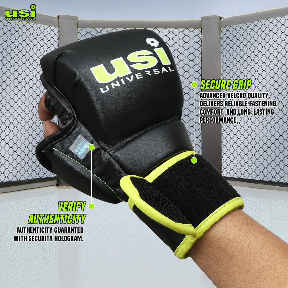 USI Universal 618F Strike Boxing Training MMA Gloves | Shock-Absorbing Handcrafted Foam & Heavy-Duty PU - Best Price online Prokicksports.com