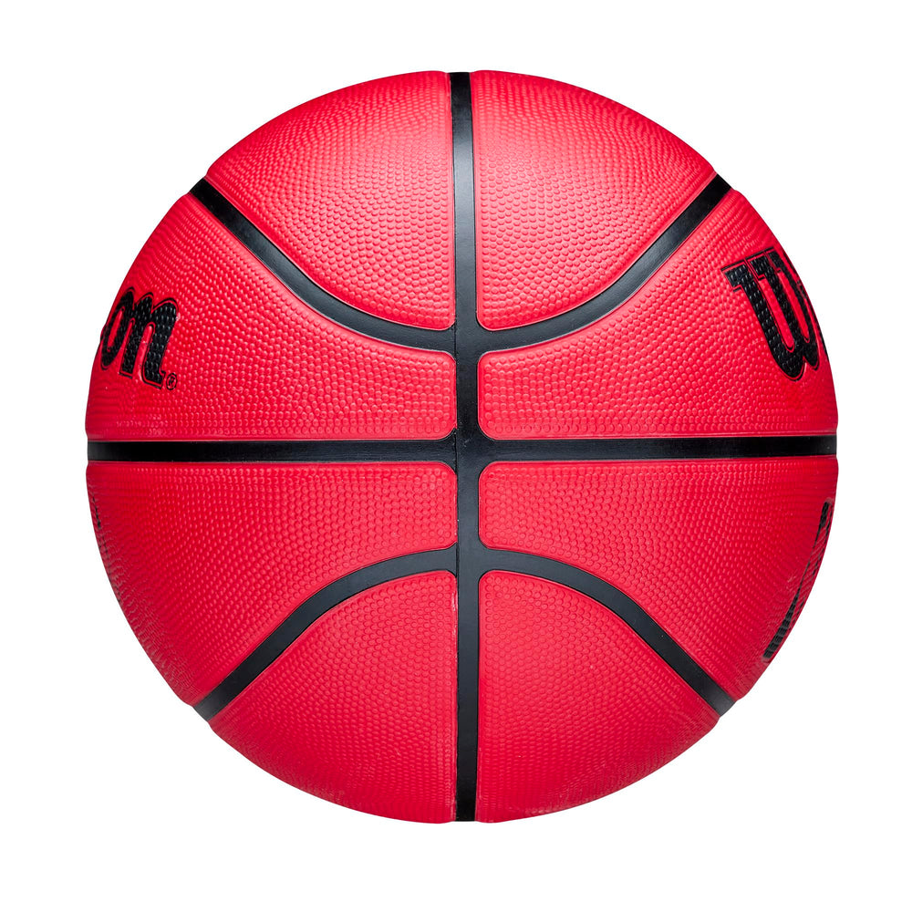 Wilson NBA Team Tribute Solid Chicago Bulls Basketball | Size 7 | Red