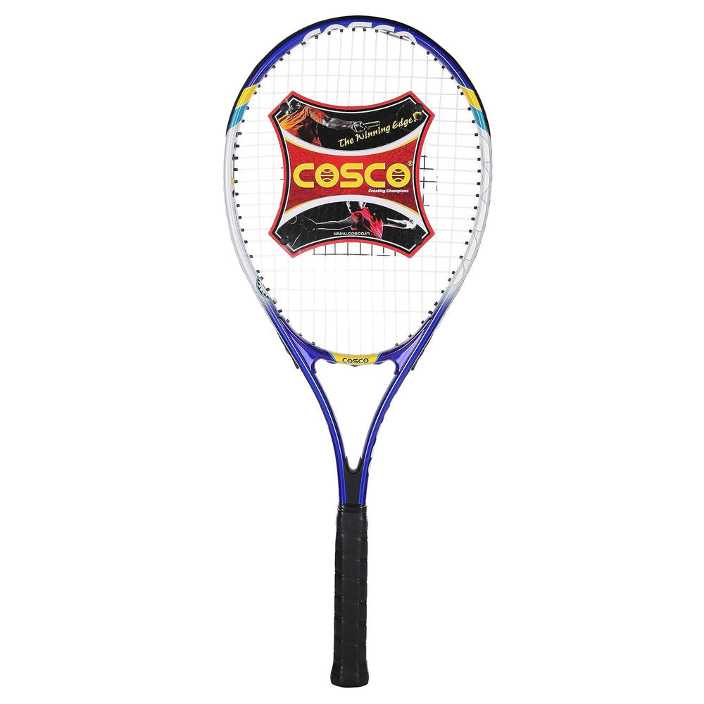 Cosco Max Power 30006 Aluminium Tennis Racquet – Lightweight O-Beam Frame | Pre-Strung | Full Cover Included | Ideal for Recreational Players - Best Price online Prokicksports.com