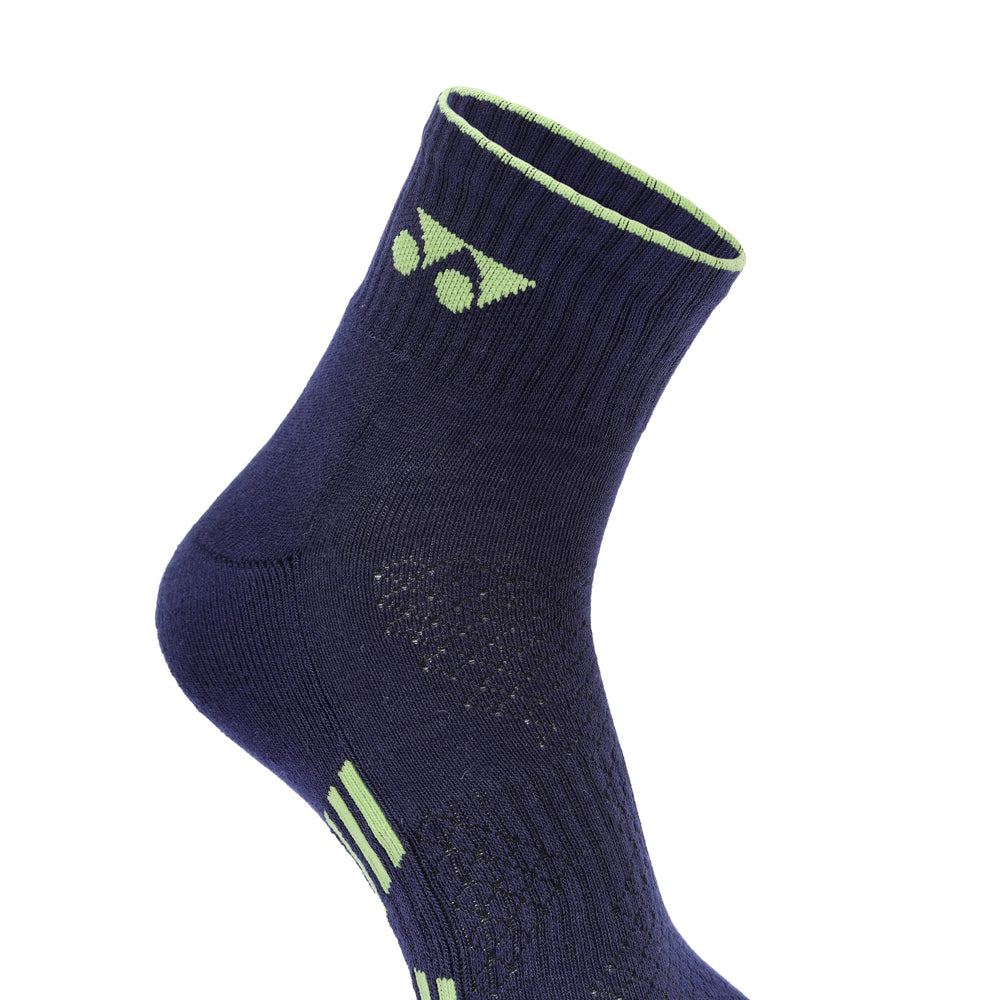 Yonex 2575SX1 TruDry Quarter Length Performance Sports Socks (1 Pair) | Breathable Moisture-Wicking Cotton Cushion Socks - Best Price online Prokicksports.com