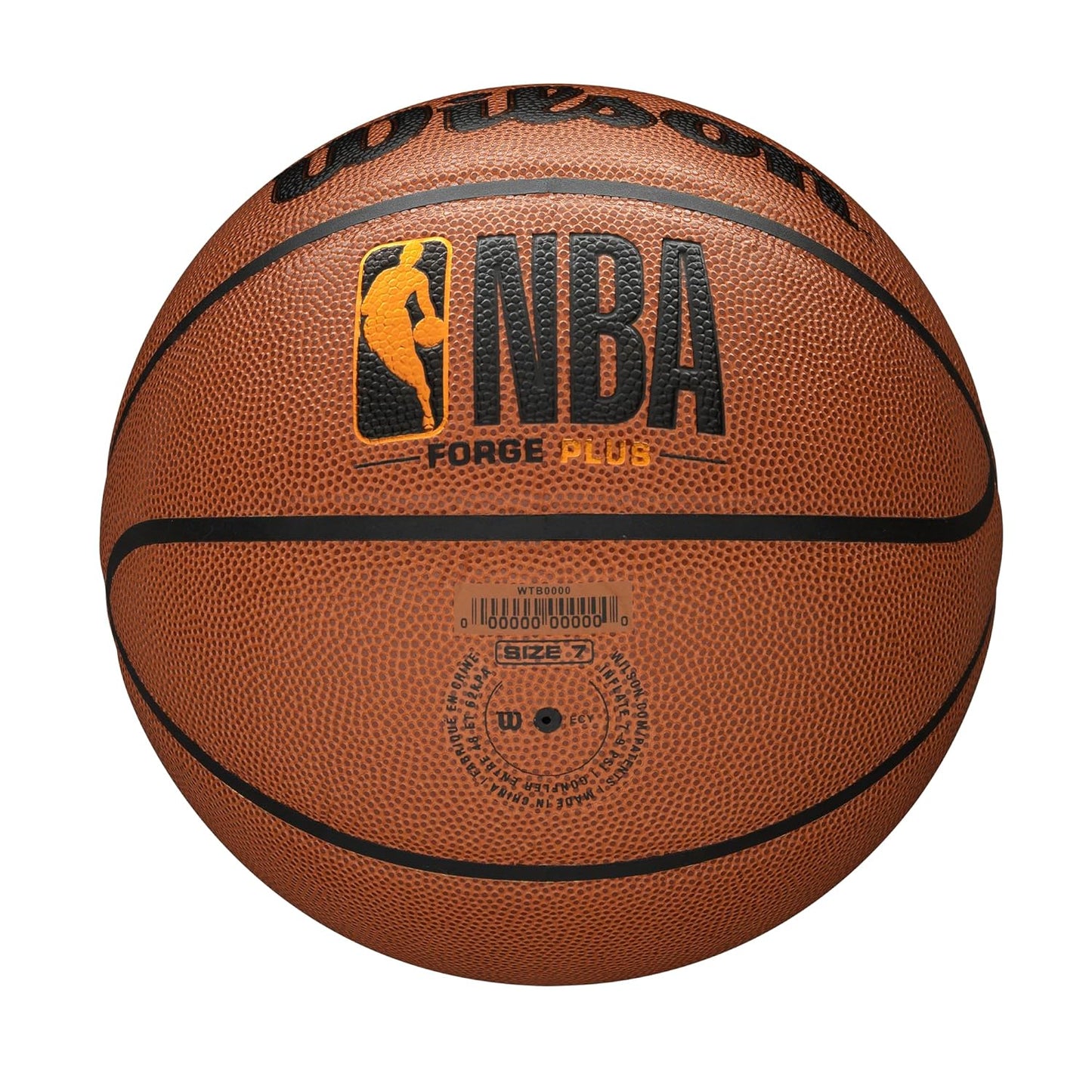 Wilson NBA Forge Plus Basketball Size 7 – Official Outdoor Ball with Superior Grip, Control & Durability for All Surfaces - Best Price online Prokicksports.com