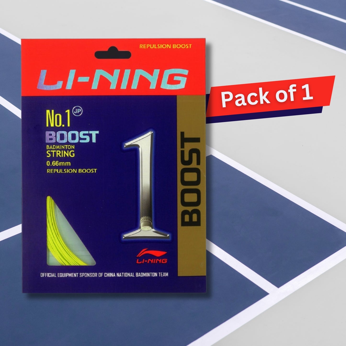 Li-Ning No. 1 Boost Badminton String - Best Price online Prokicksports.com