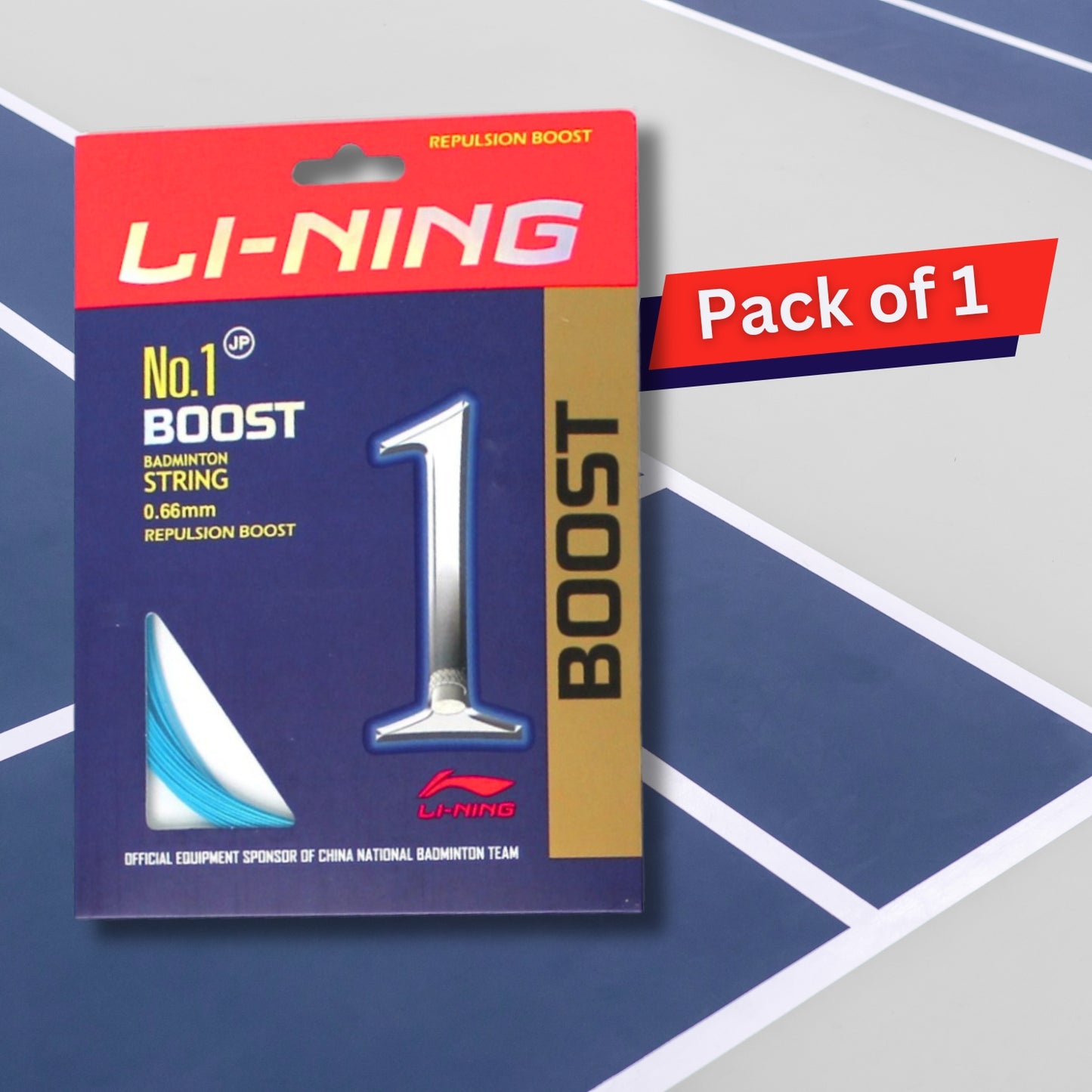 Li-Ning No. 1 Boost Badminton String - Best Price online Prokicksports.com
